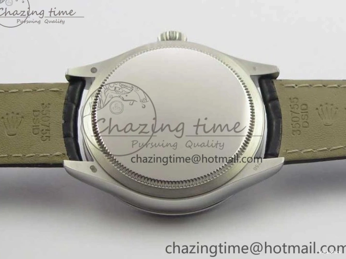 Date BP Markers Leather Real Strap Black Black on Edition Maker 50519 Sticks Dial SS Best SA3165 Cellini 0320